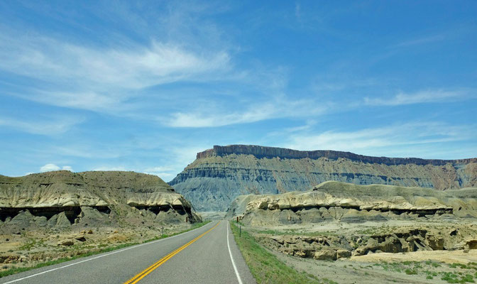 Scenic Byway 24 Utah Badlands, USA Südwesten