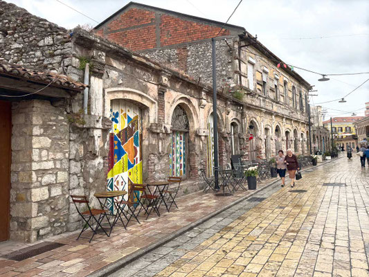 Altstadt Shkroda in Albanien
