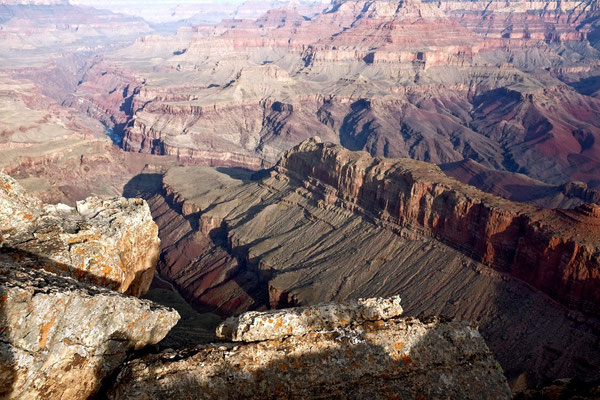 Sonnenaufgang Viewpoints Grand Canyon Desert View Drive