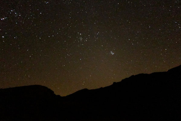 Sternenhimmel über Feynan Eco Lodge, Jordanien