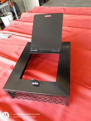 Buzones para puertas metalicas on sale