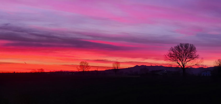 tramonto lezione di yoga shastra