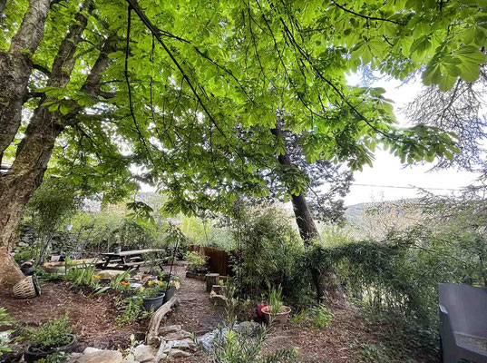 Jardin du gite de liou