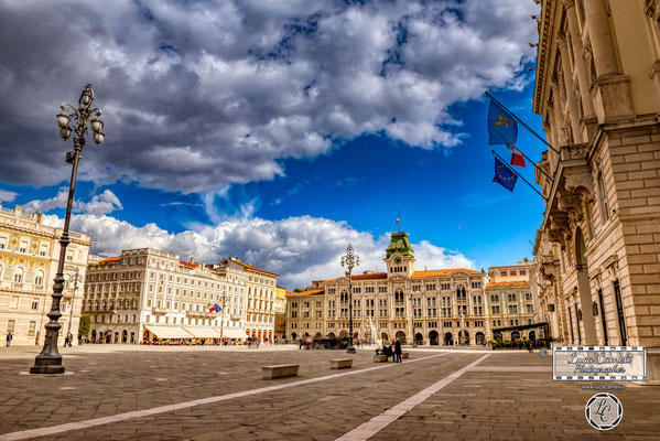 Luci Di Trieste. Piazza Unità d'Italia, Trieste. © Luca Cameli Photographer