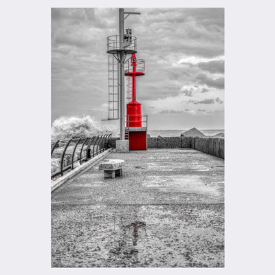Lanterna Rossa. Il Profumo Del Mare. Molo Sud di San Benedetto del Tronto. © Luca Cameli Photographer