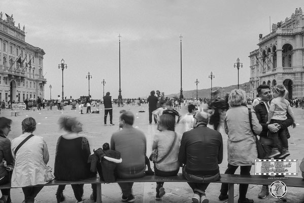 Luci Di Trieste. Piazza Unità d'Italia, Trieste. © Luca Cameli Photographer