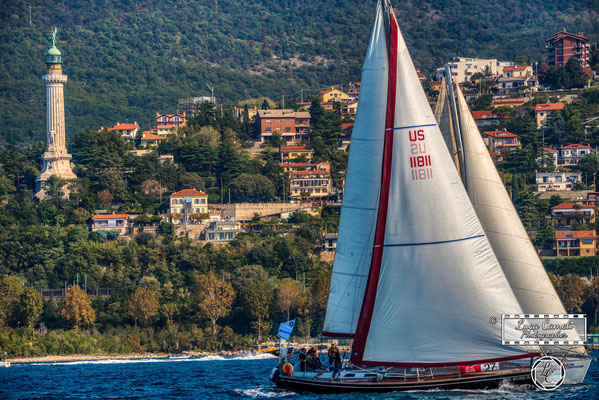 Luci Di Trieste. Faro Della Vittoria - Barcolana50, Trieste. © Luca Cameli Photographer