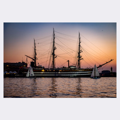 "La Nave Più Bella Del Mondo", Veliero Amerigo Vespucci. 10 giugno: Giornata Nazionale Della Marina Militare. PhotoVogue by VOGUE. © Luca Cameli Photographer
