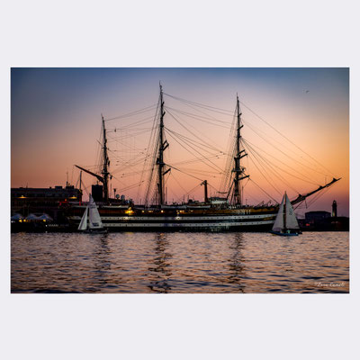 "La Nave Più Bella Del Mondo", Veliero Amerigo Vespucci. 10 giugno: Giornata Nazionale Della Marina Militare. PhotoVogue by VOGUE. © Luca Cameli Photographer
