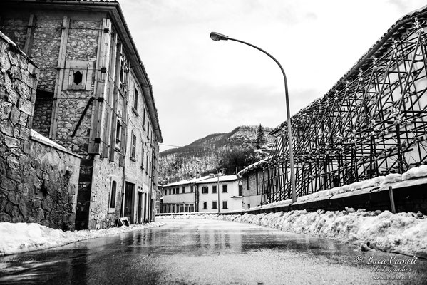  Terremoto Centro Italia. Arquata del Tronto, dicembre 2018. © Luca Cameli Photographer