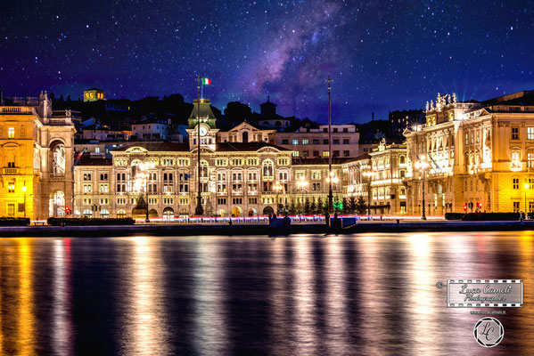Luci Di Trieste. Piazza Unità d'Italia, Trieste. © Luca Cameli Photographer