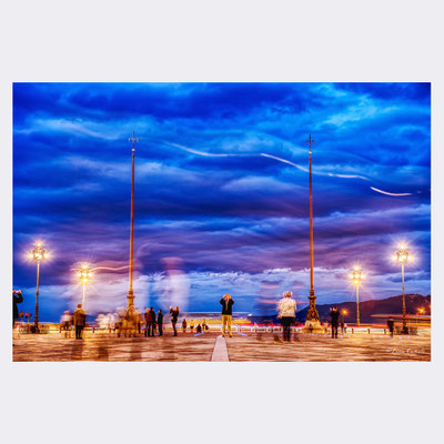 The Passing Of Time In Trieste. Piazza Unità d'Italia. European Photography Awards Gold Winner 2024. © Luca Cameli Photographer