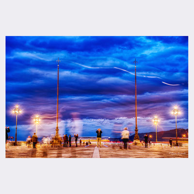 The Passing Of Time In Trieste. Piazza Unità d'Italia. European Photography Awards Gold Winner 2024. © Luca Cameli Photographer
