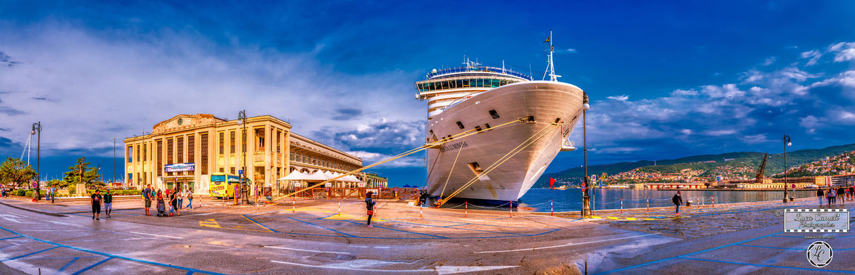 Luci Di Trieste. Stazione Marittima, Trieste. © Luca Cameli Photographer