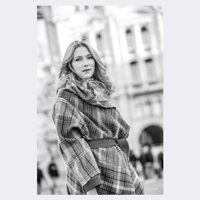 Zita Fusco - Portraits | Book Photo, Piazza Unità d'Italia - Trieste. © Luca Cameli Photographer
