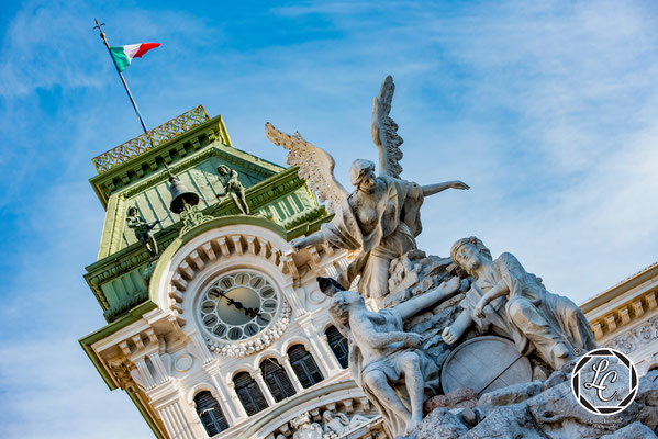 Trieste - Fontana dei Quattro Continenti, Piazza Unità d'Italia. © Luca Cameli Photographer