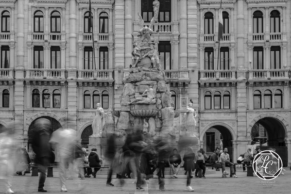 Trieste - Fontana Dei Quattro Continenti, Piazza Unità d'Italia. © Luca Cameli Photographer