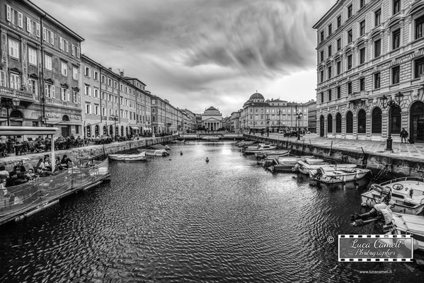 Trieste - Canal Grande, chiesa di Sant'Antonio Taumaturgo. "Vento Sul Canal Grande", Museo Bora. © Luca Cameli Photographer