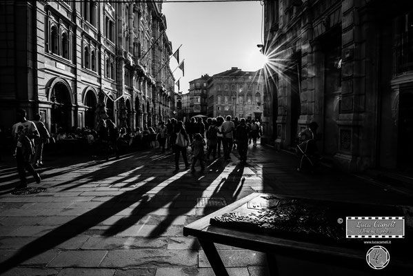 Luci Di Trieste. Piazza Della Borsa - Barcolana50, Trieste. © Luca Cameli Photographer