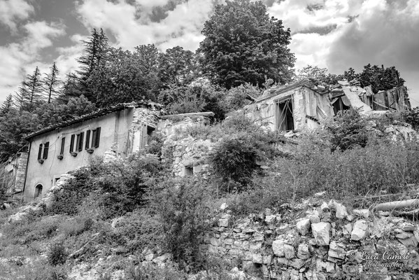  Lo Stato Delle Cose: Terremoto Centro Italia 5 Anni Dopo. Castelsantangelo Sul Nera, zona rossa. © Luca Cameli Photographer