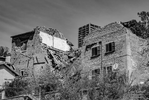  Lo Stato Delle Cose: Terremoto Centro Italia 5 Anni Dopo. Accumoli, zona rossa. © Luca Cameli Photographer