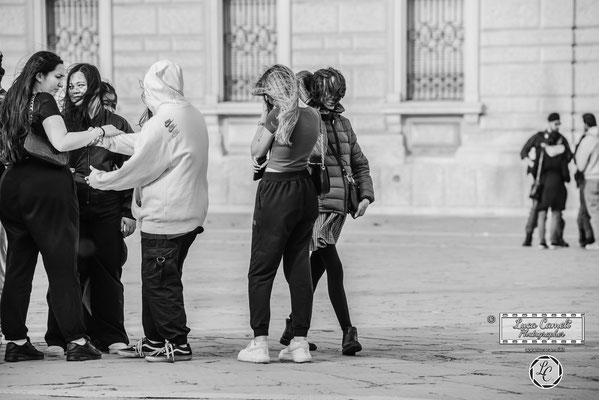 Styling Hair & Outfit by Bora, Trieste. Concept ~ Street Photography. © Luca Cameli Photographer