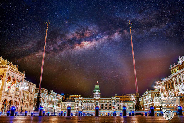 Luci Di Trieste. Piazza Unità d'Italia, Trieste. © Luca Cameli Photographer