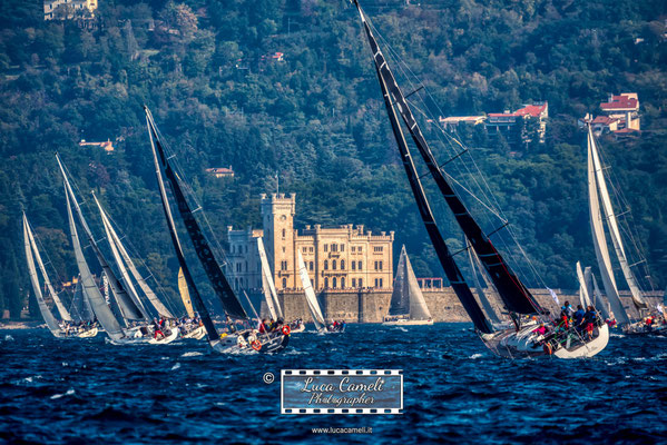 Trieste - Barcolana50, Regata Barcolana, Castello Miramare. © Luca Cameli Photographer