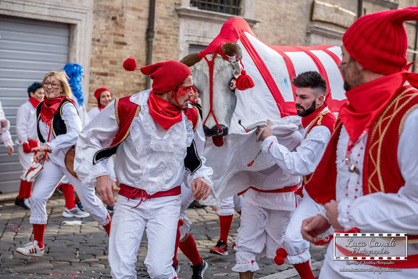 Carnevale Storico Di Offida, Il Bove Finto 2018 [Lù Bov Fint]. © Luca Cameli Photographer