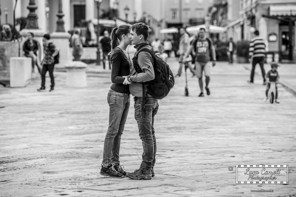 Trieste, Piazza Ponterosso - Canal Grande. All You Need Is Love. © Luca Cameli Photographer