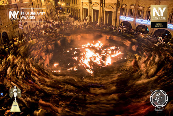 New York Photography Awards 2023 ~ Gold Winner. "Girone Inferno Dantesco", Carnevale Storico di Offida. © Luca Cameli Photographer