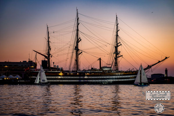 Luci Di Trieste. Veliero Vespucci - Barcolana50, Trieste. © Luca Cameli Photographer