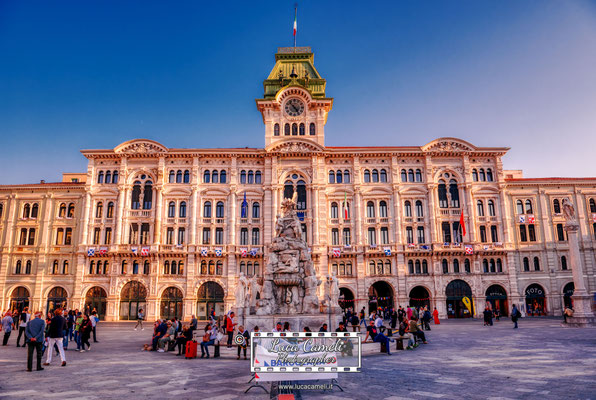 Trieste - Barcolana50, Piazza Unità d'Italia. © Luca Cameli Photographer