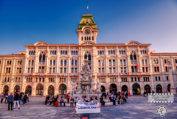 Luci Di Trieste. Piazza Unità d'Italia - Barcolana50, Trieste. © Luca Cameli Photographer