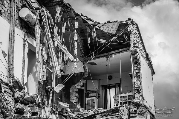  Terremoto Centro Italia. Amatrice, settembre 2016. © Luca Cameli Photographer