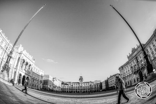 Trieste - Piazza Unità d'Italia. "Descent And Climb" © Luca Cameli Photographer