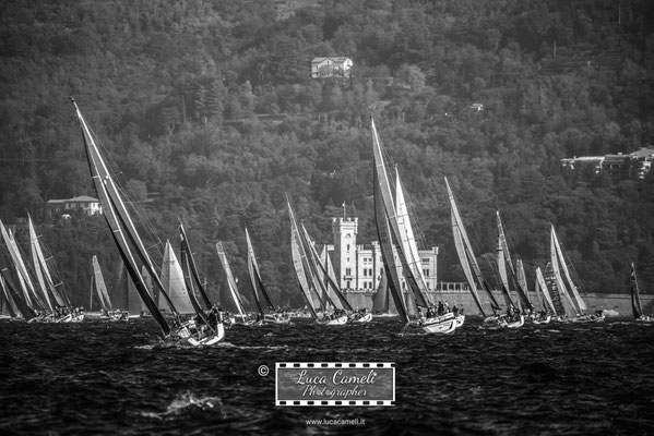 Trieste - Barcolana50, Regata Barcolana, Castello Miramare. © Luca Cameli Photographer