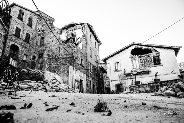  Terremoto Centro Italia. Trisungo, ottobre 2016. © Luca Cameli Photographer