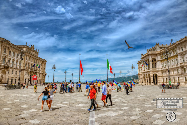 Luci Di Trieste. Piazza Unità d'Italia, Trieste. © Luca Cameli Photographer