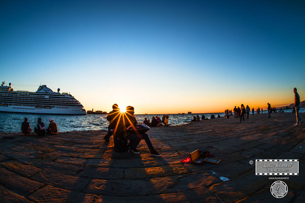 Luci Di Trieste. Molo Audace, Trieste. © Luca Cameli Photographer