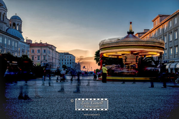 Trieste - Barcolana50, Piazza Sant'Antonio Nuovo, Canal Grande. The Passing Of Time In Trieste, European Photography Awards Gold Winner 2024. PhotoVogue by VOGUE. © Luca Cameli Photographer