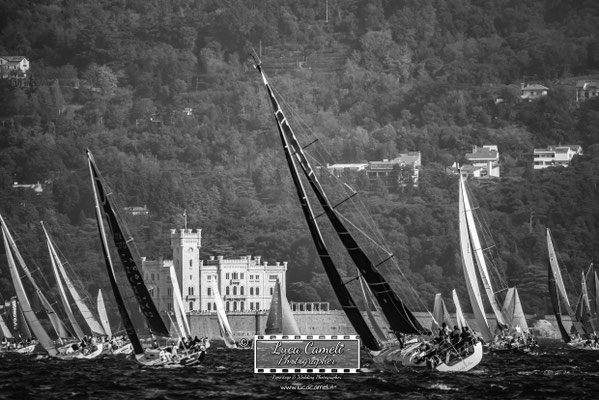 Trieste - Barcolana50, Regata Barcolana, Castello Miramare. © Luca Cameli Photographer