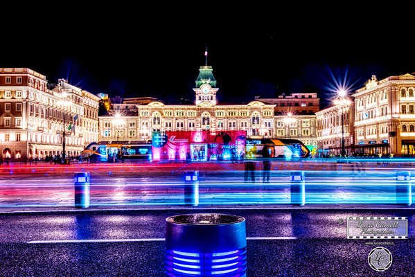 Luci Di Trieste. Piazza Unità d'Italia - Barcolana50, Trieste. © Luca Cameli Photographer