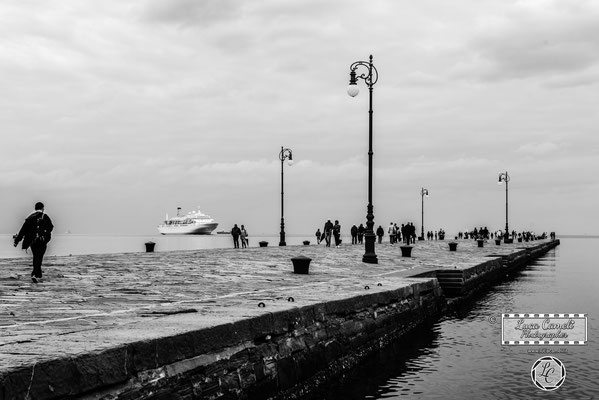 Luci Di Trieste. Molo Audace, Trieste. © Luca Cameli Photographer