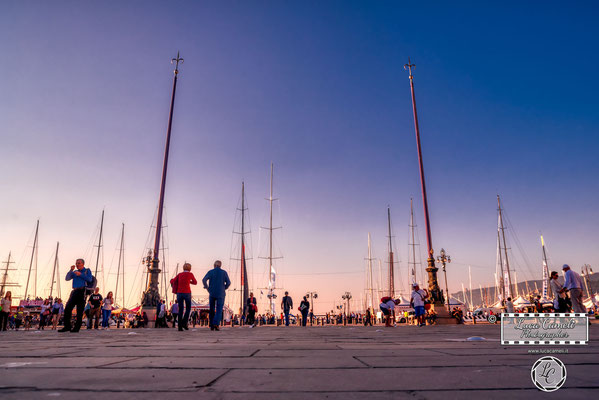 Luci Di Trieste. Piazza Unità d'Italia - Barcolana50, Trieste. © Luca Cameli Photographer