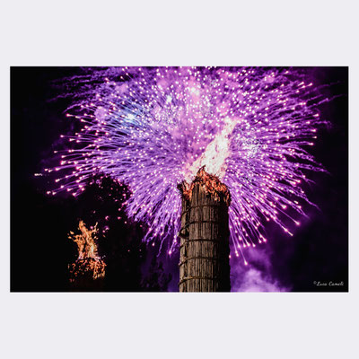 Festa delle Farchie, Fara Filiorum Petri. © Luca Cameli Photographer