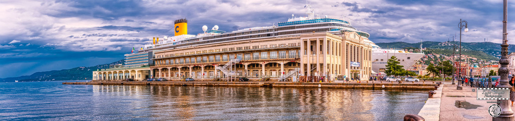 Luci Di Trieste. Stazione Marittima, Trieste. © Luca Cameli Photographer