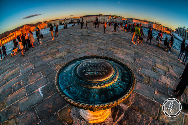 Trieste - Molo Audace, Rosa Dei Venti. © Luca Cameli Photographer
