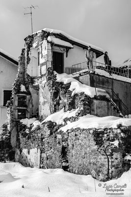  Terremoto Centro Italia. Pretare, dicembre 2018. © Luca Cameli Photographer