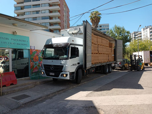 transporte carga consolidada sur chile